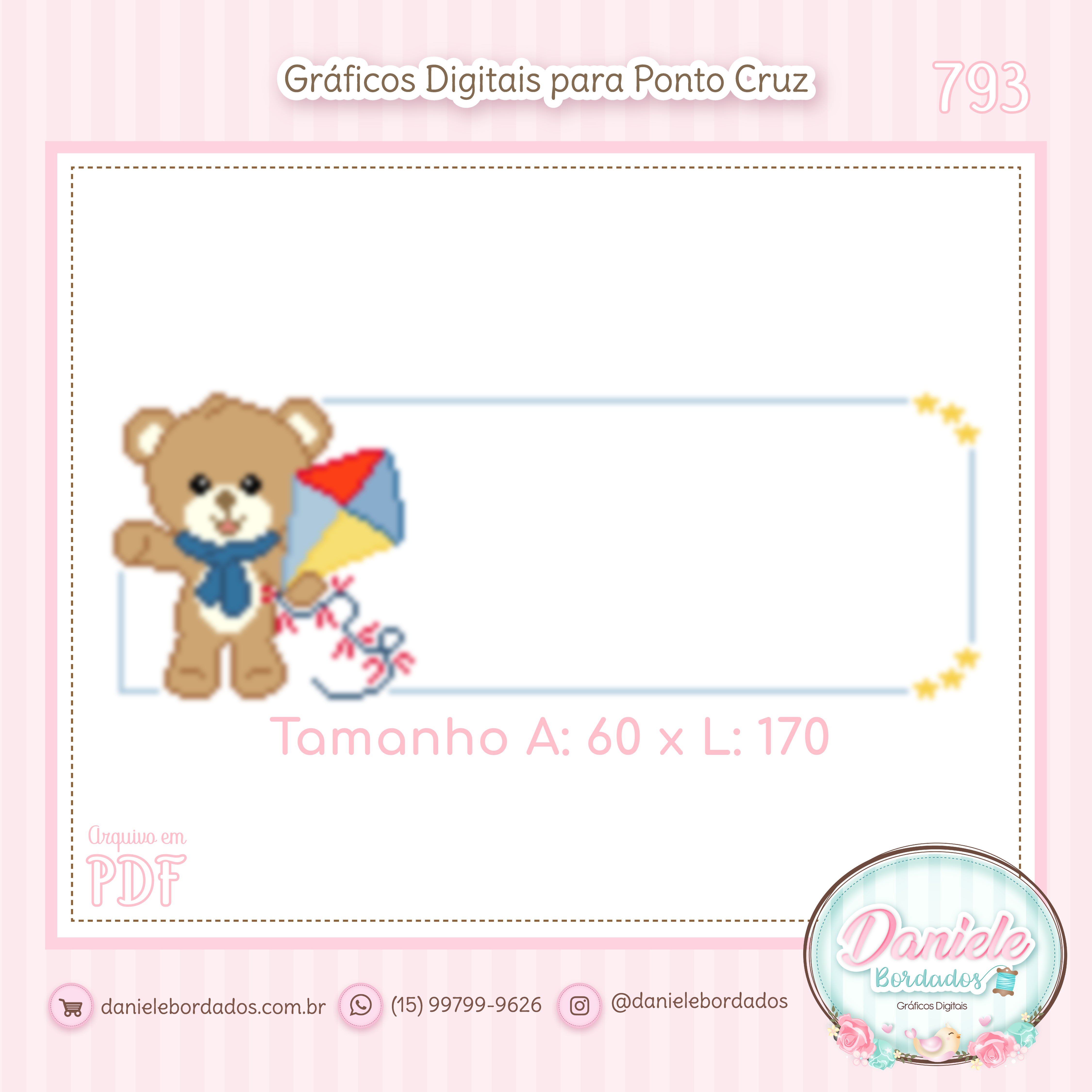 793 Urso com Pipa