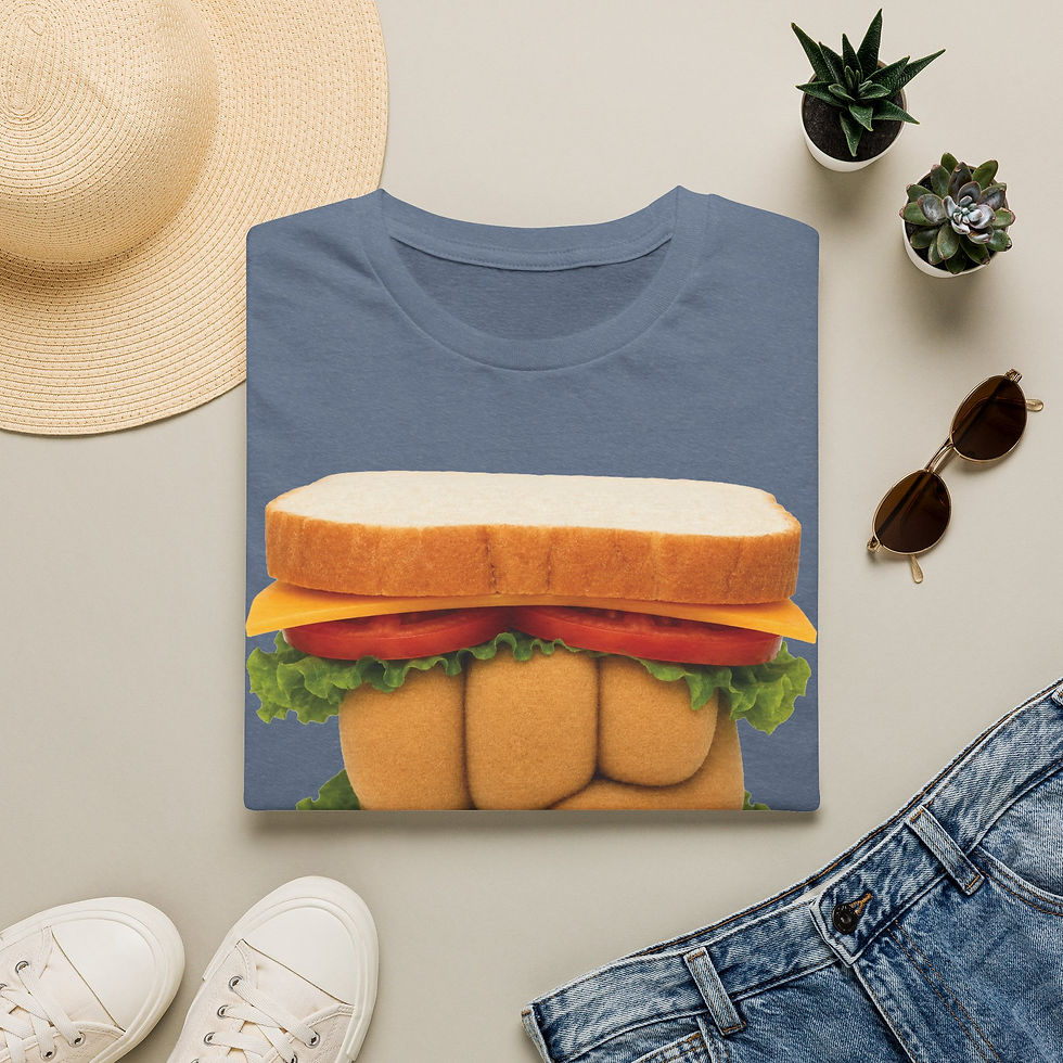 Thumbnail: "Made With Love" Sandwich Graphic Tee