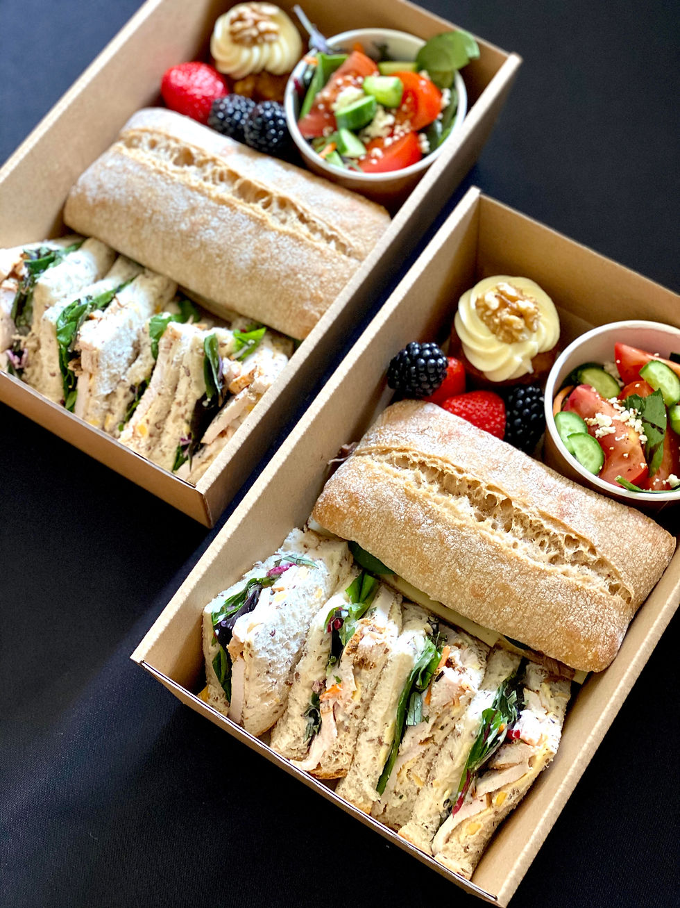 Thumbnail: Corporate gourmet lunch boxes (4 individual boxes)