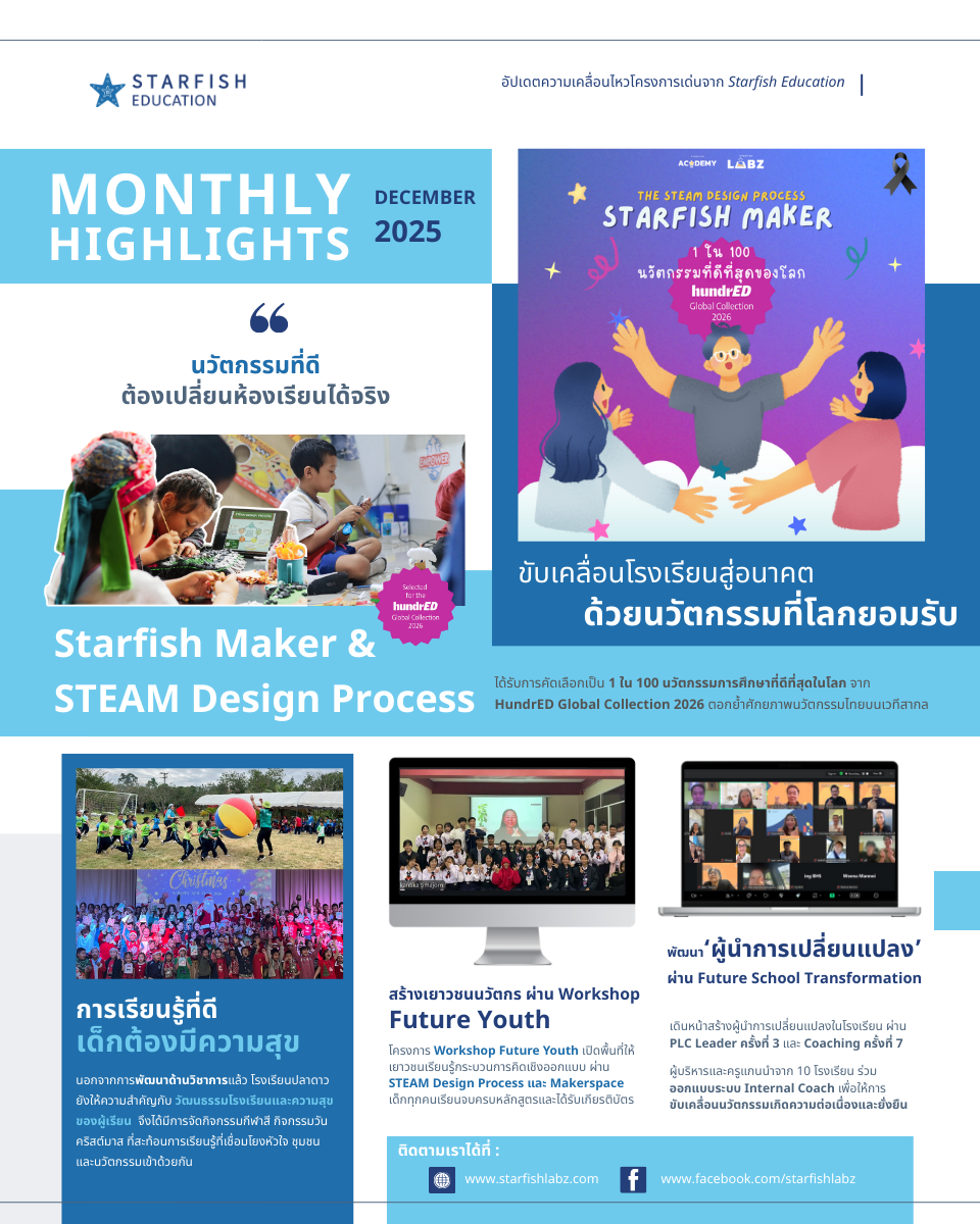 Starfish Education Monthly Highlights