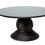 Thumbnail: Espresso 60 Inch Outdoor Patio Dining Table with 6 Armless Chairs