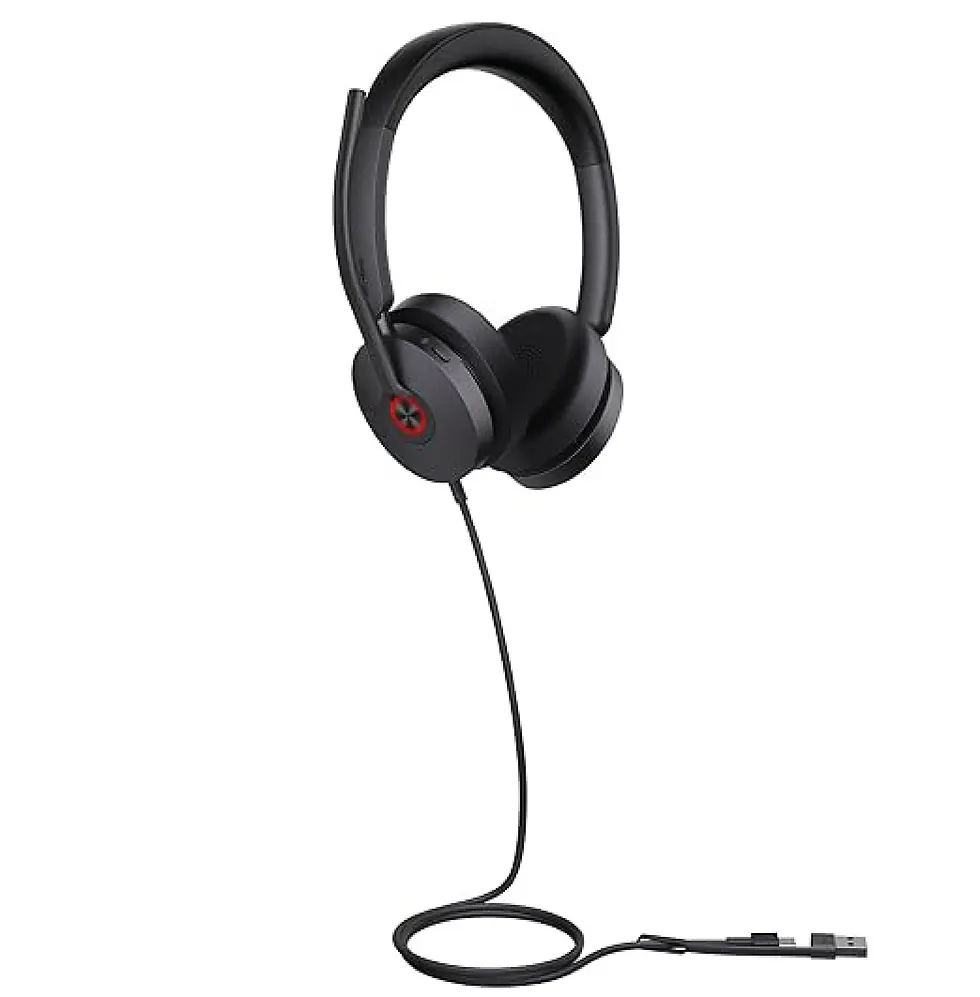 Thumbnail: Yealink UH48 Dual USB Wired Headset