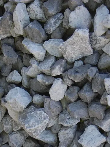 Gray gravel for landscaping