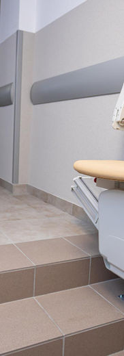 Stairlift for independent living home remodel