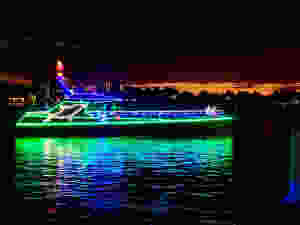 Sea Racer Tours at the 2019 Fort Myers Beach Christmas Boat Parade