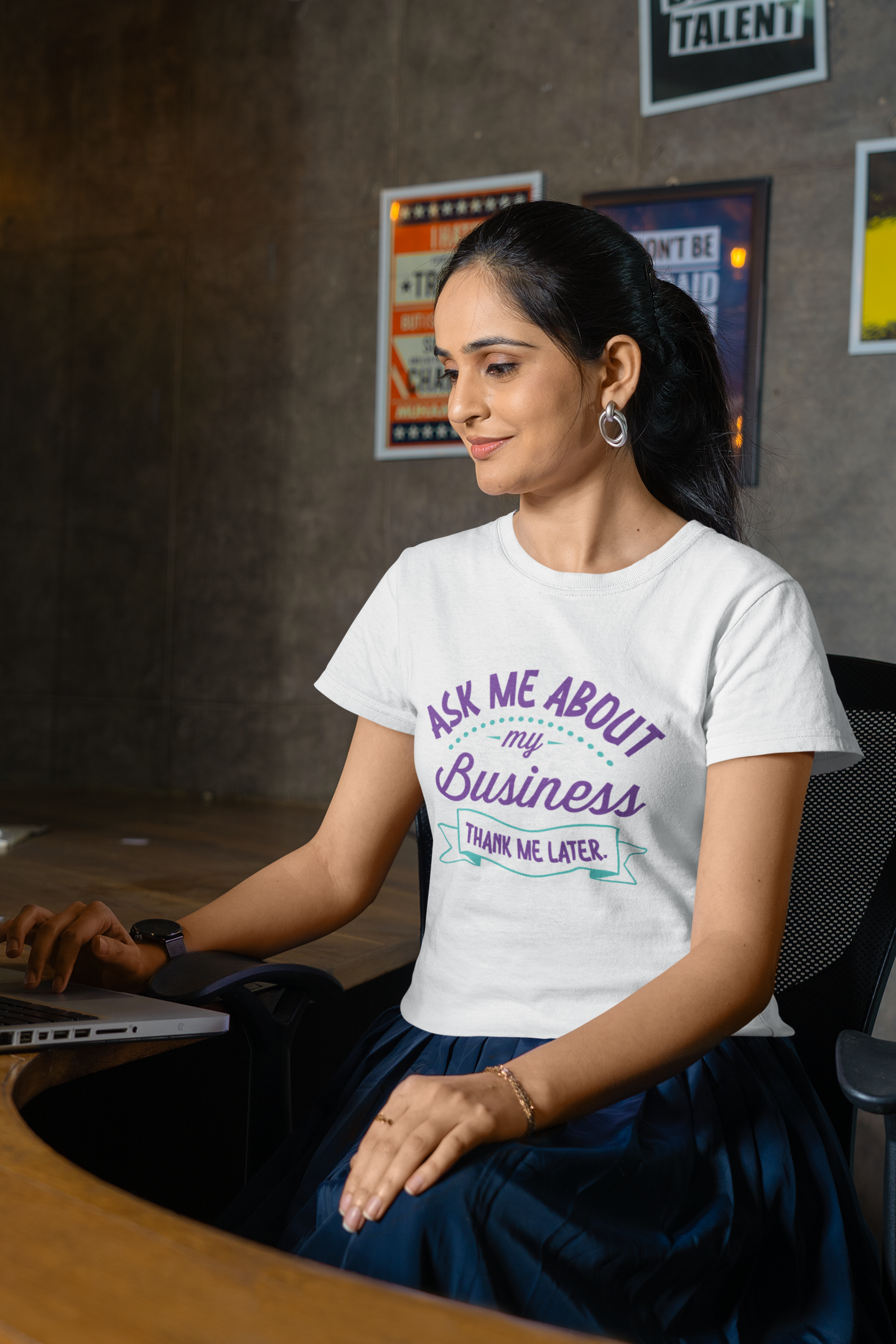 Ask me about my business. Thank me later T-Shirt