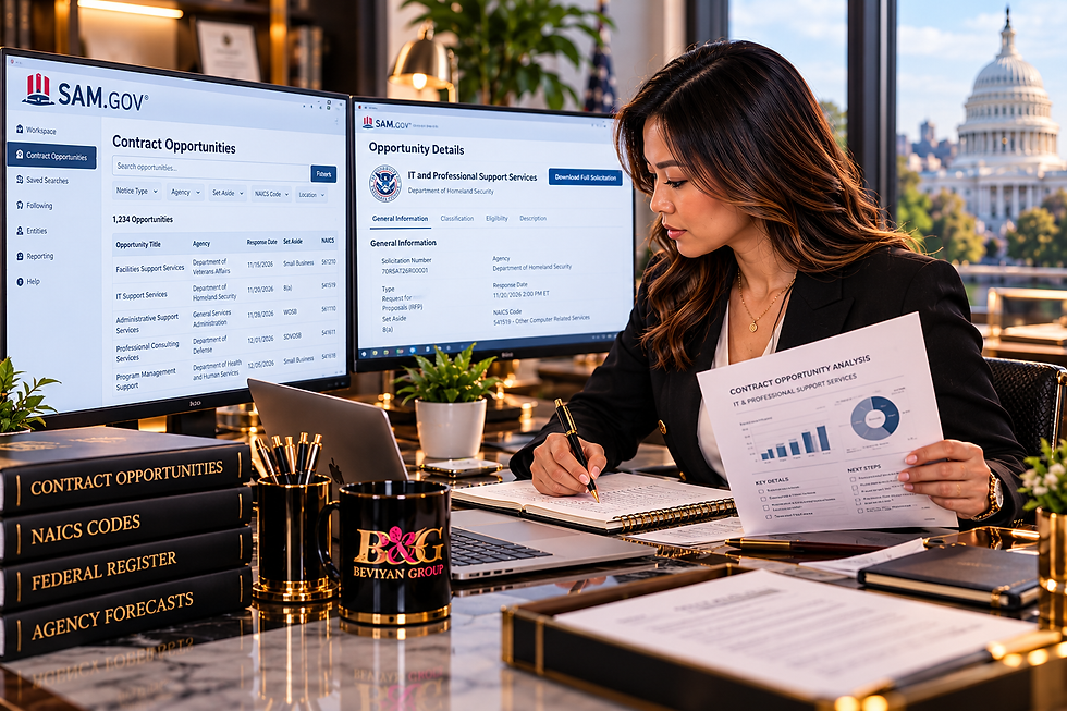 Contract Opportunity Research
