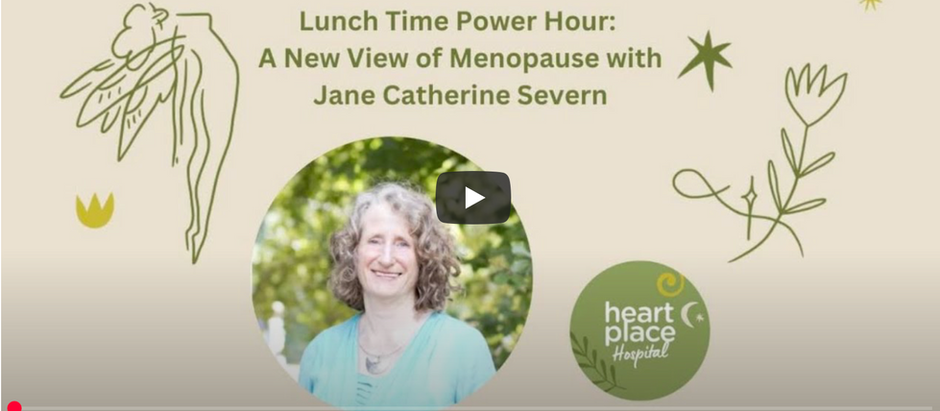 A New View of Menopause: Lunchtime Power Hour Talk with Jacqui O'Connor of Heartplace Hospital