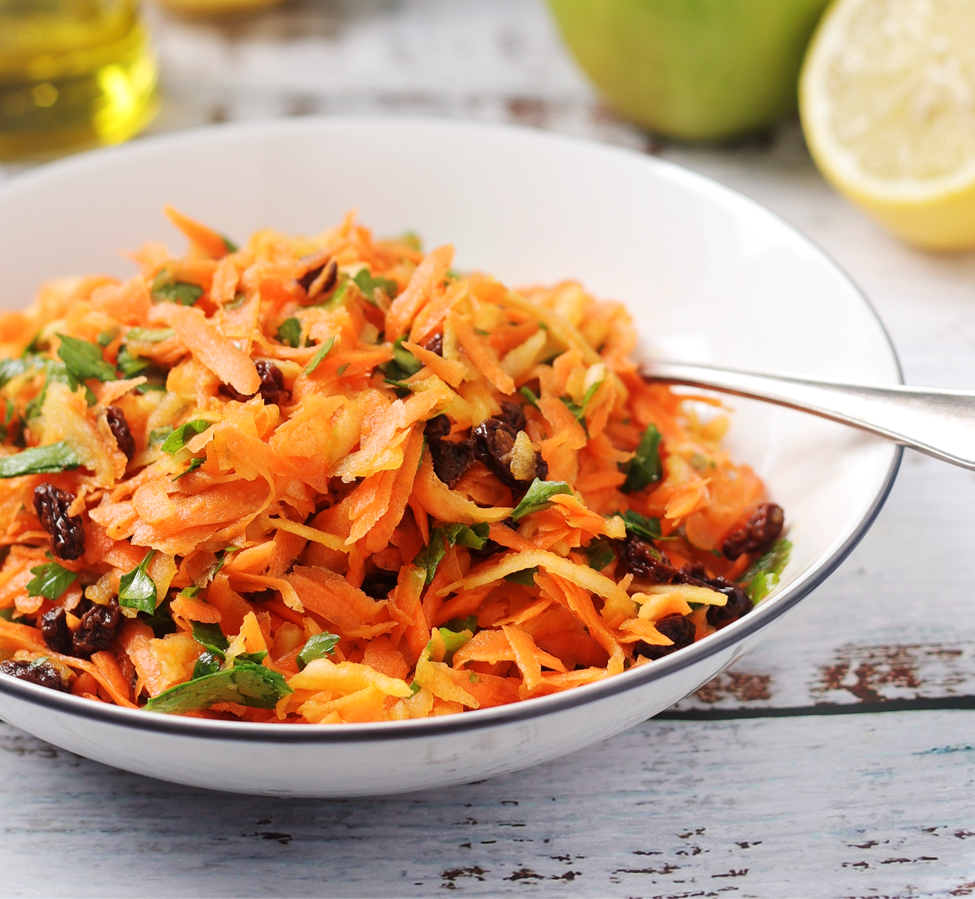 סלט גזר עם פקאן סיני