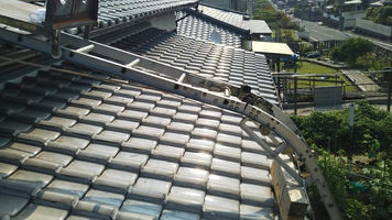 屋根下地防水シート張替え工事(宗像市、N様邸)