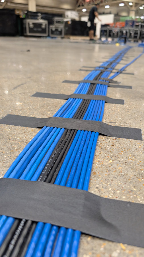 Network cable runs