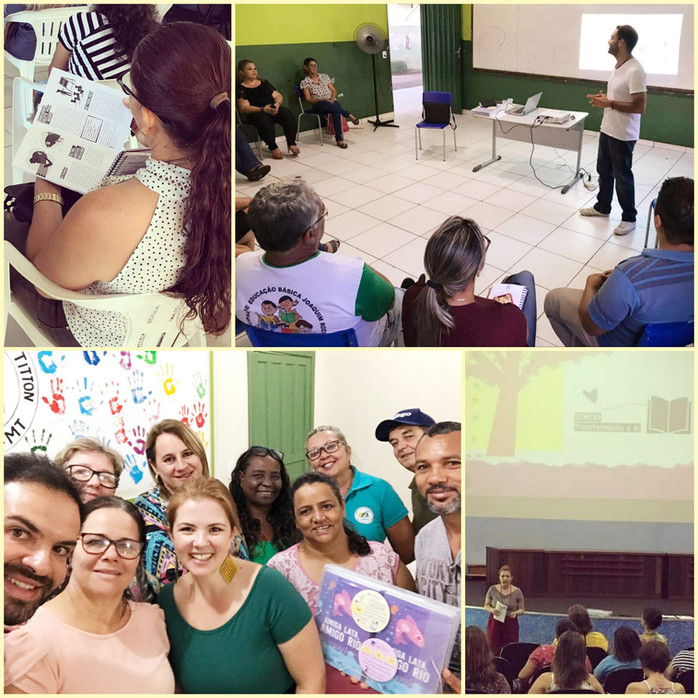 Nossa jornada mato-grossense -> primeira turnê de encontros com educadoras