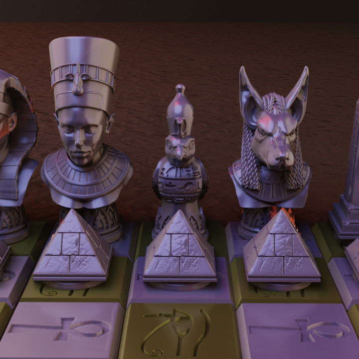 Thumbnail: Egyptian chess