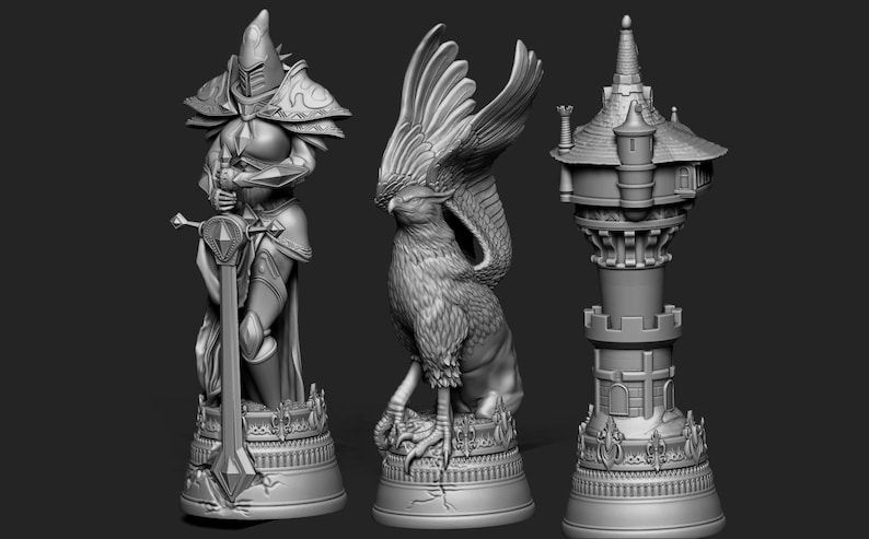 Thumbnail: Chess Kingdom Lancelot Figures