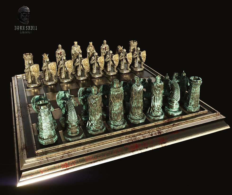 Thumbnail: Medieval Chess Set
