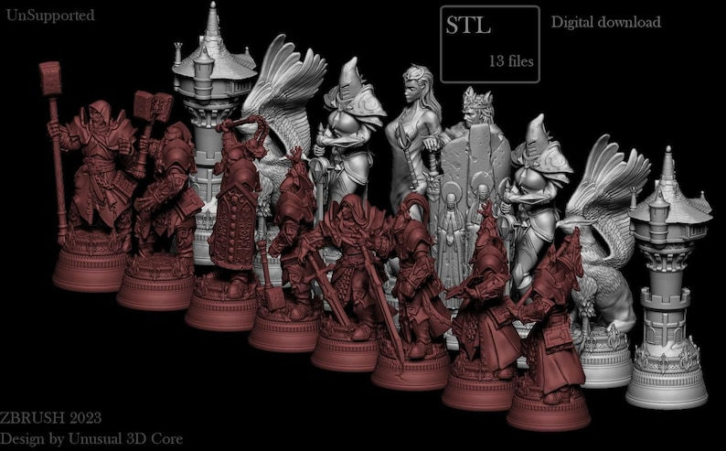 Thumbnail: Chess Kingdom Lancelot Figures