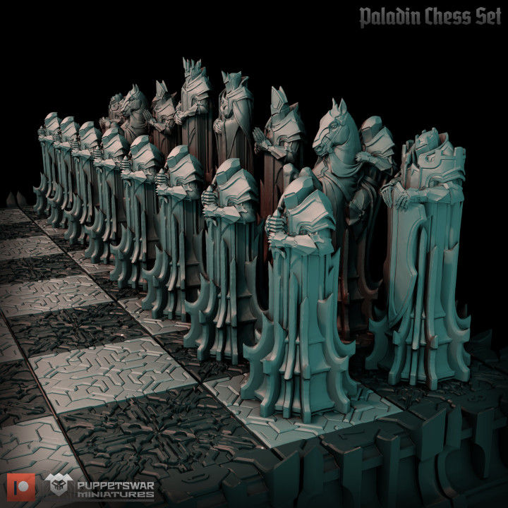Thumbnail: Paladin Chess Set