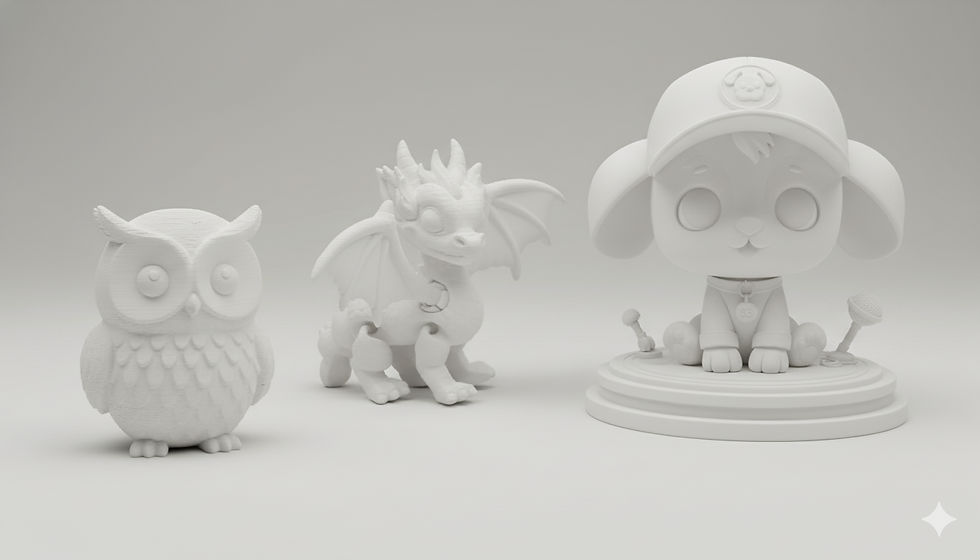 Thumbnail: The Artist Company – DIY 3D Painting Kit for Kids | Creative 3D Figurine Art Box