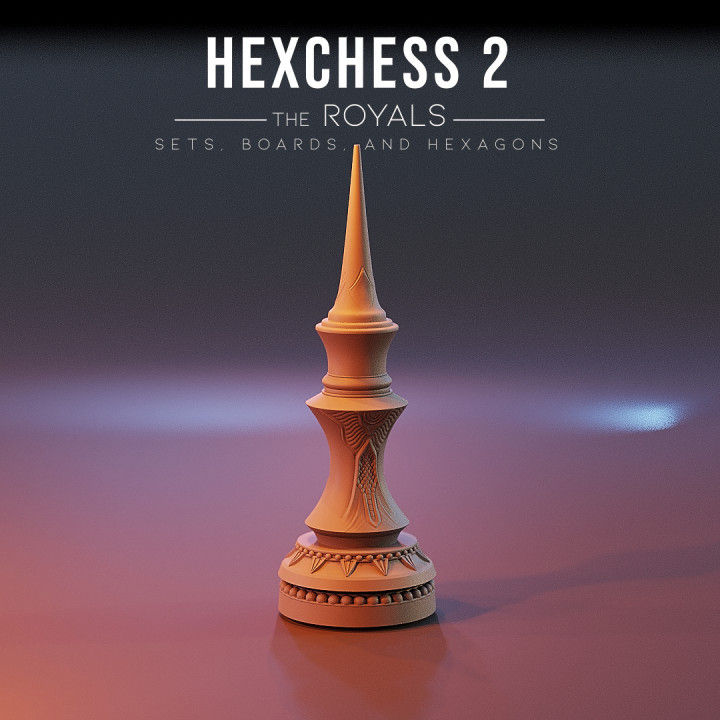 Thumbnail: Hexchess 2 - The Royals Chess Set