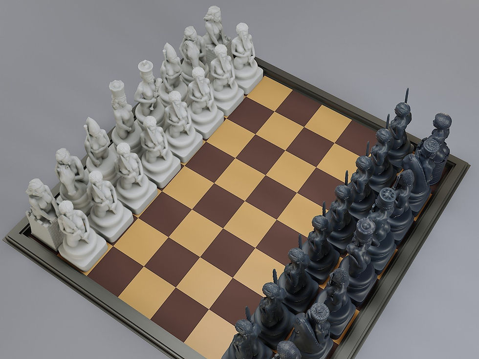 Thumbnail: Beautiful Chess Female