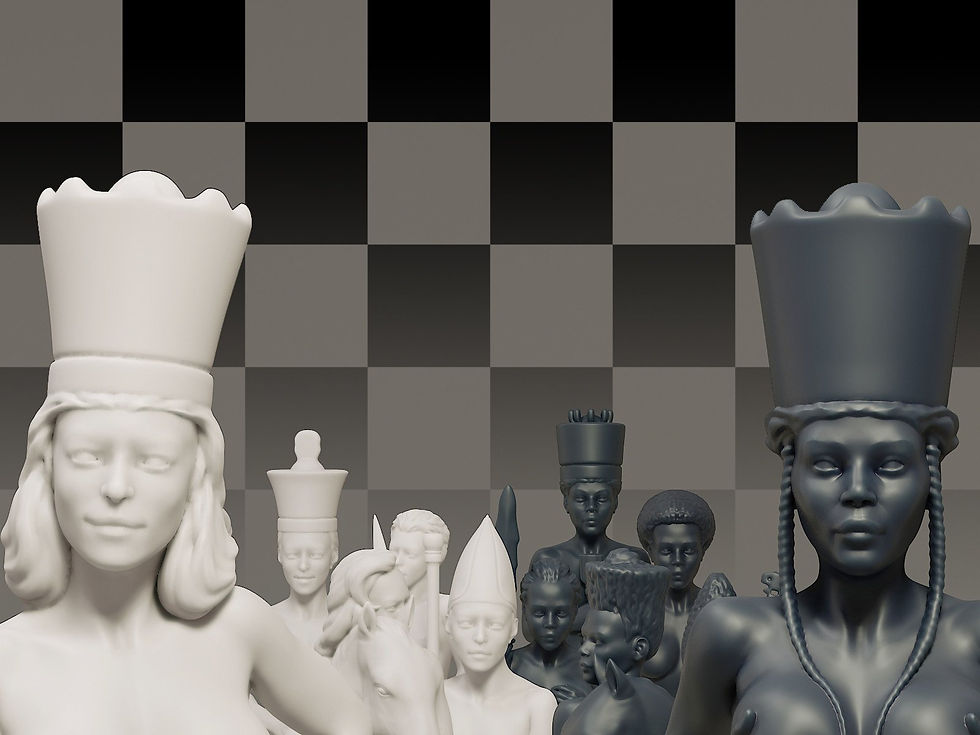 Thumbnail: Beautiful Chess Female