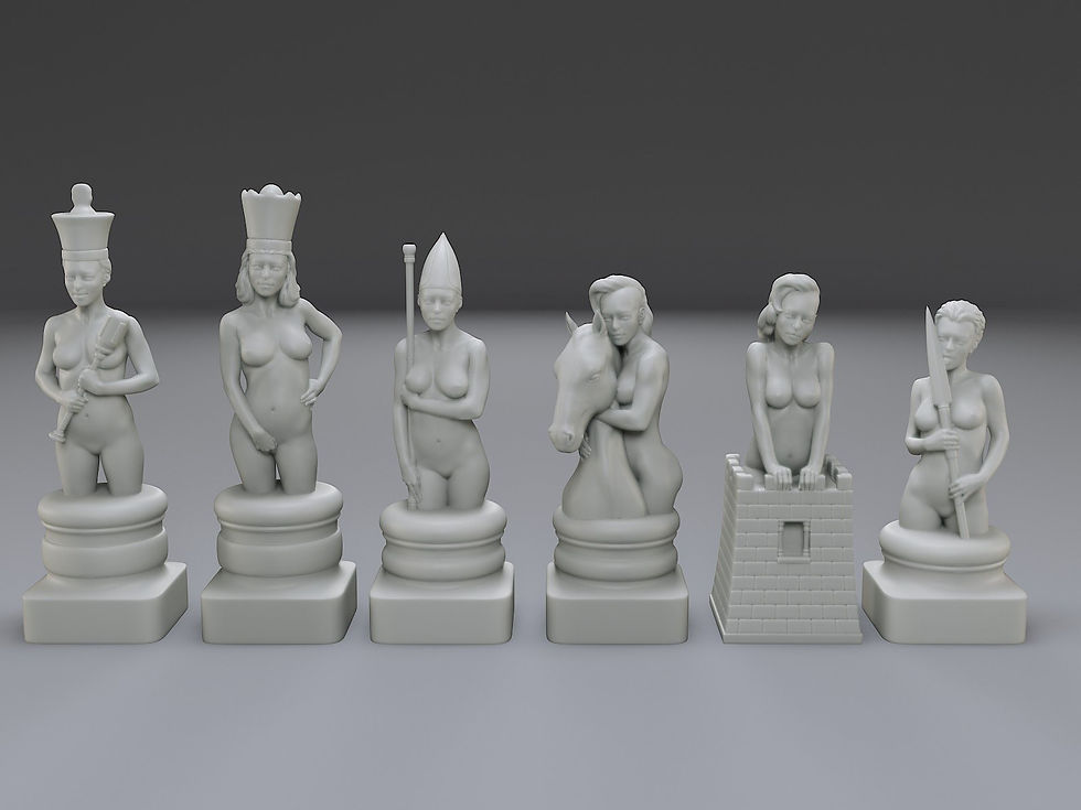 Thumbnail: Beautiful Chess Female