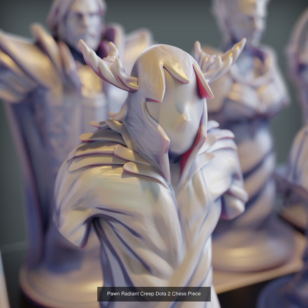 Thumbnail: Radiant Heroes Dota 2 Chess Set