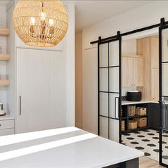 Kitchen to Laundry from an Alder Ridge home.