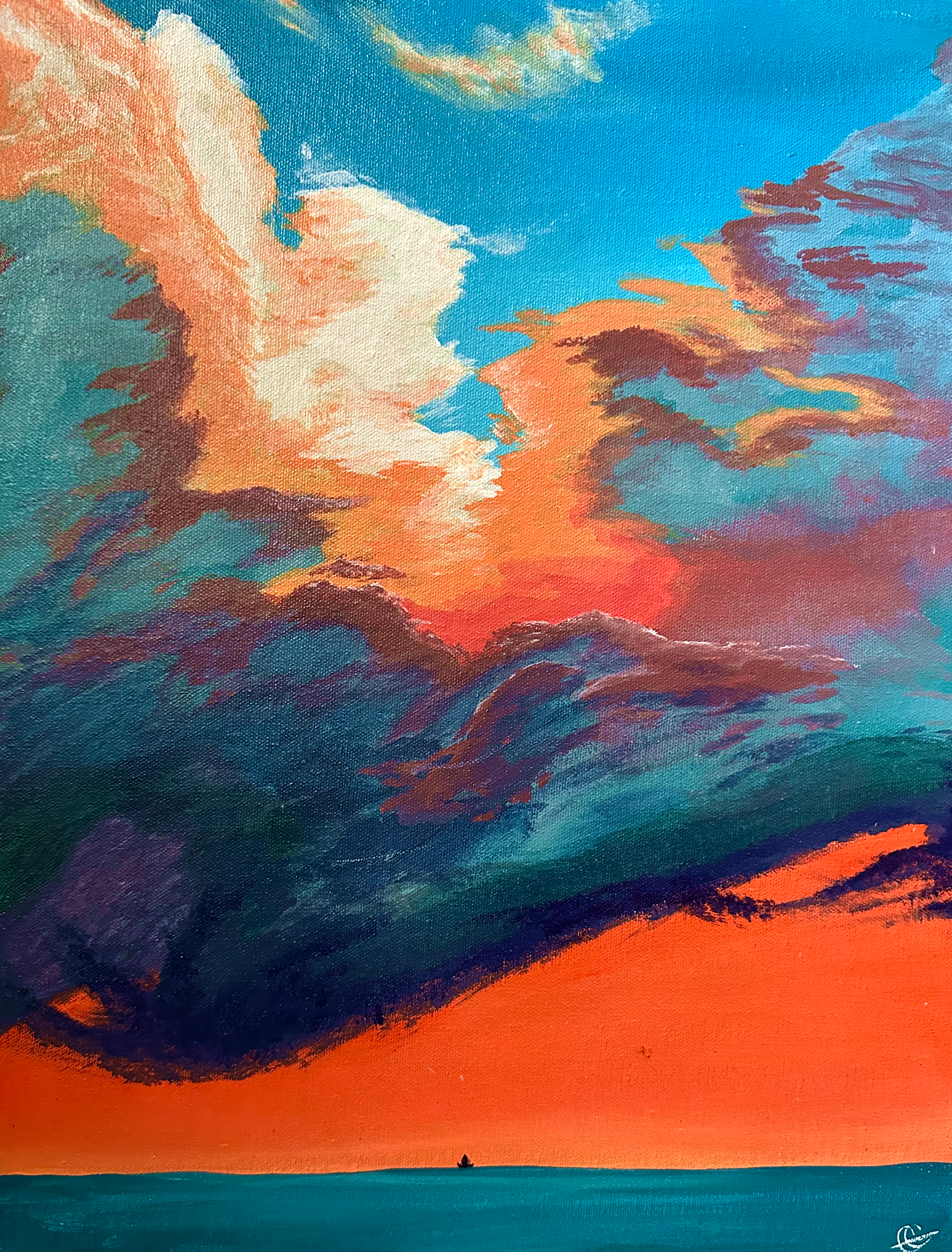‘Floating on High’ Print