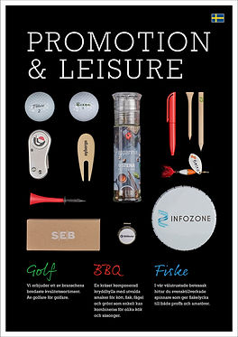 Promotion & Leisure - Golf-udstyr med logo