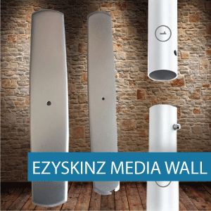 Portable Displays - EzySkinz- Media Wall