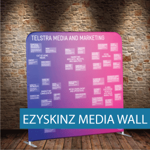 Portable Displays - EzySkinz- Media Wall