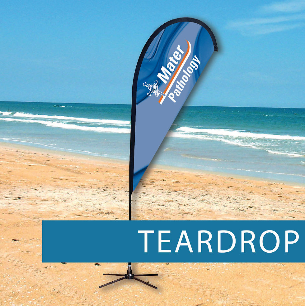 Teardrop Banner