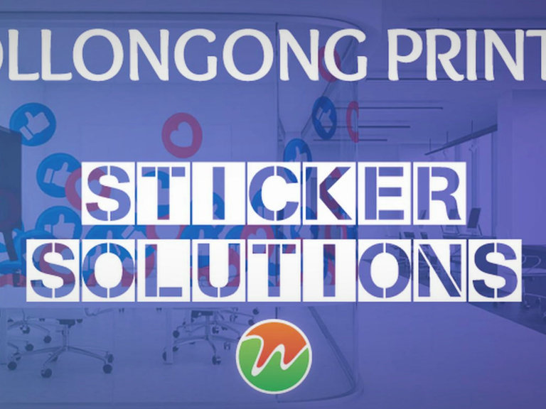Custom affordable Sticker Solutions Wollongong Printing