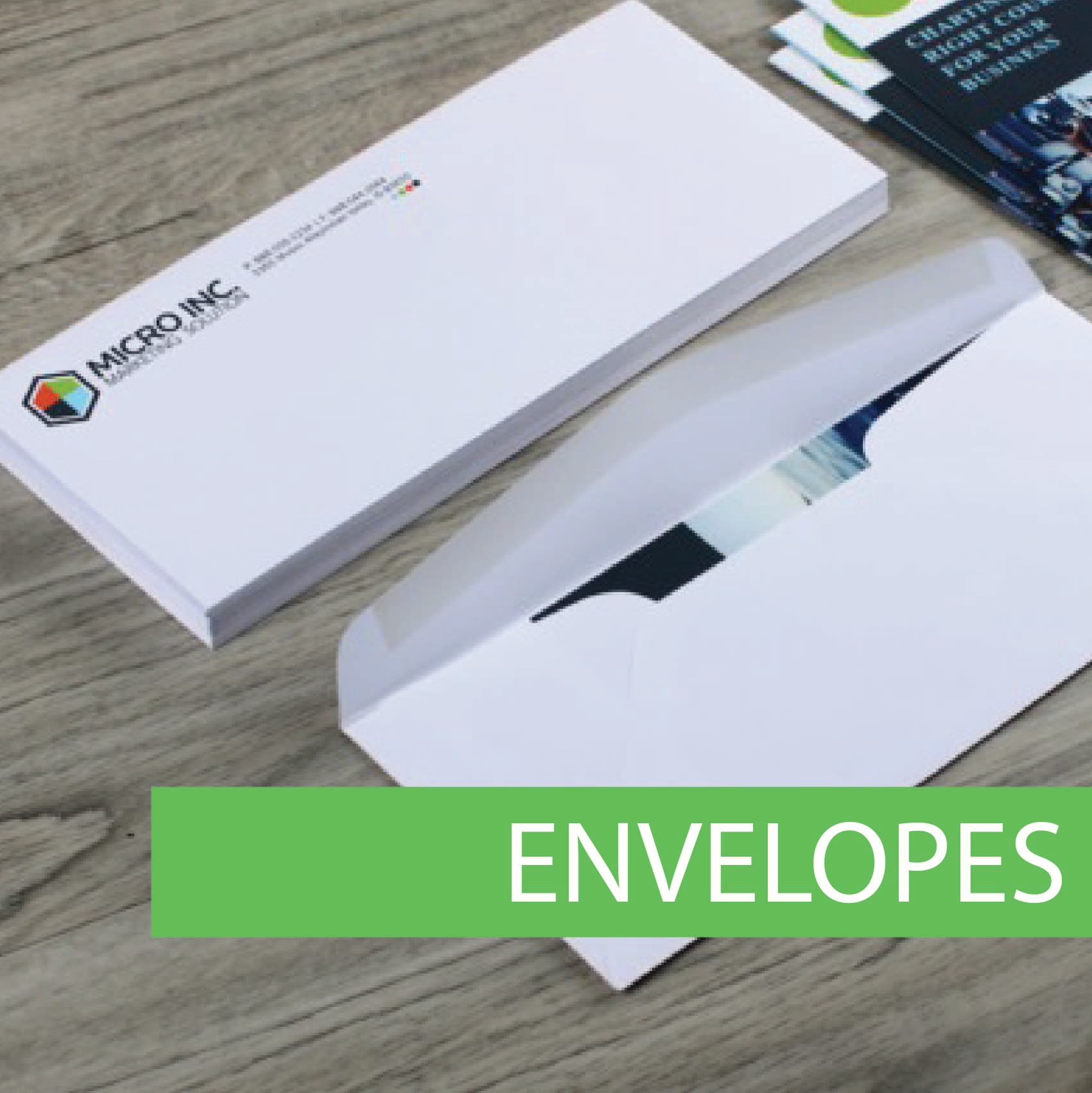 Custom printed envelopes wollongong printing