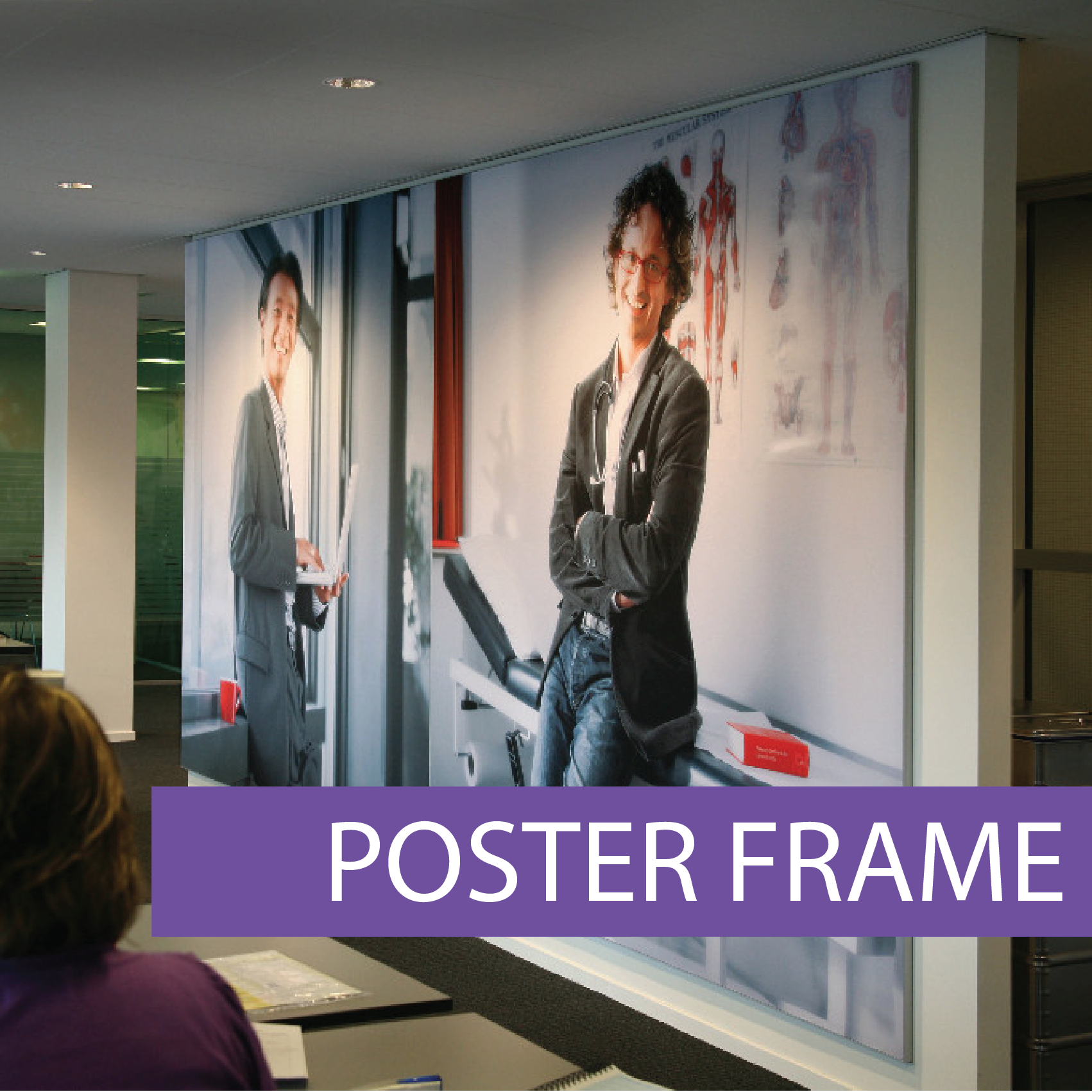 EzySkinz Frameless Displays Matrix Frames Now at Bannerworld
