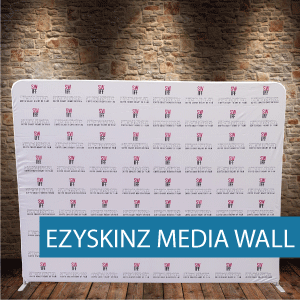 Portable Displays - EzySkinz- Media Wall