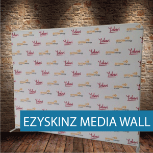 Portable Displays - EzySkinz- Media Wall