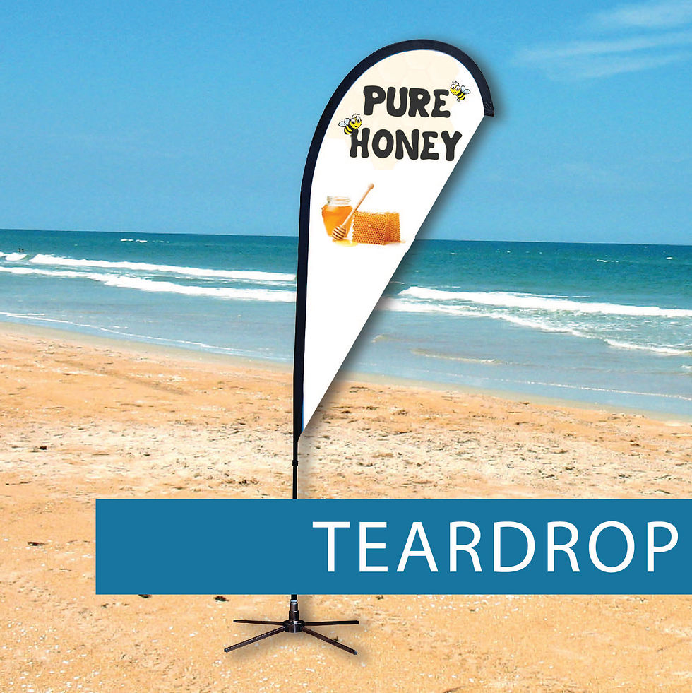 Teardrop Flag