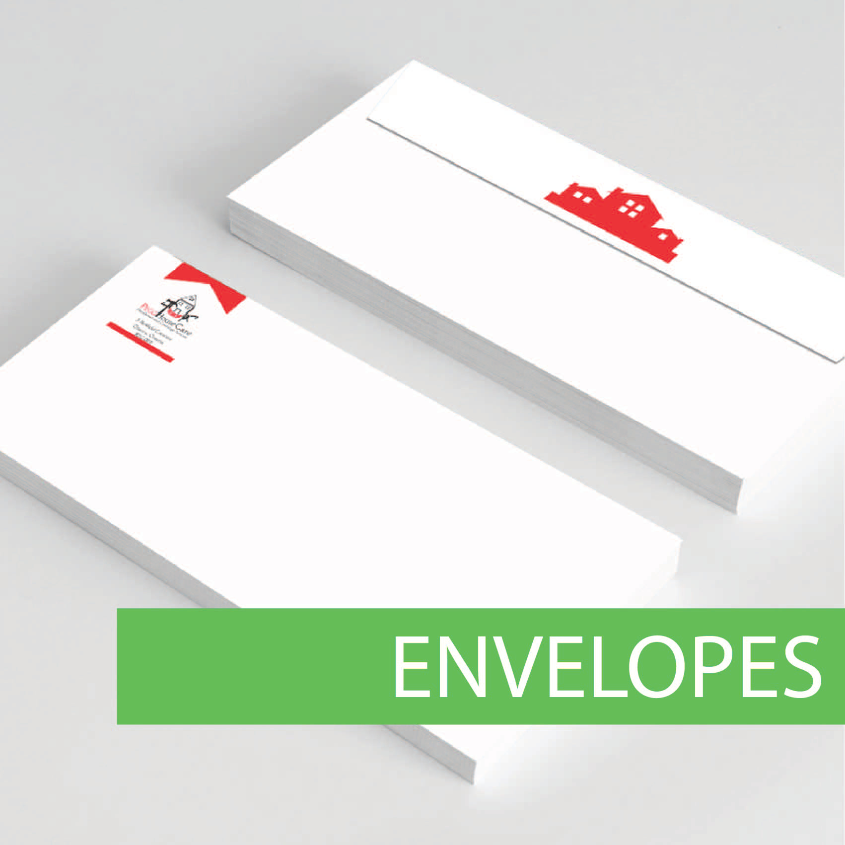 Custom printed envelopes Wollongong Printing
