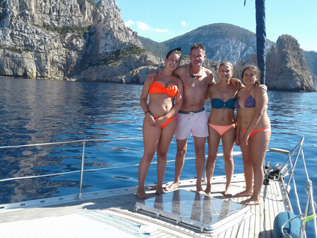 Viajar en barco velero en familia o con niños!!!