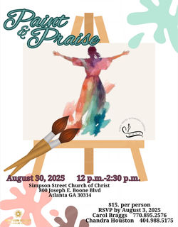 Paint and Priase Aug 30