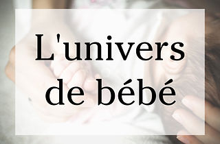 L'univers de bébé