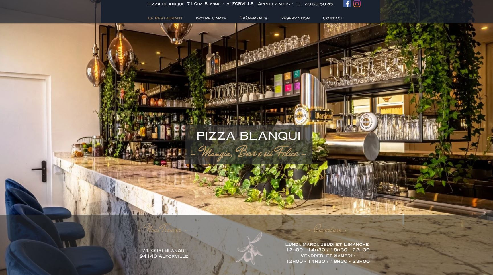 Pizza Blanqui à Alfortville