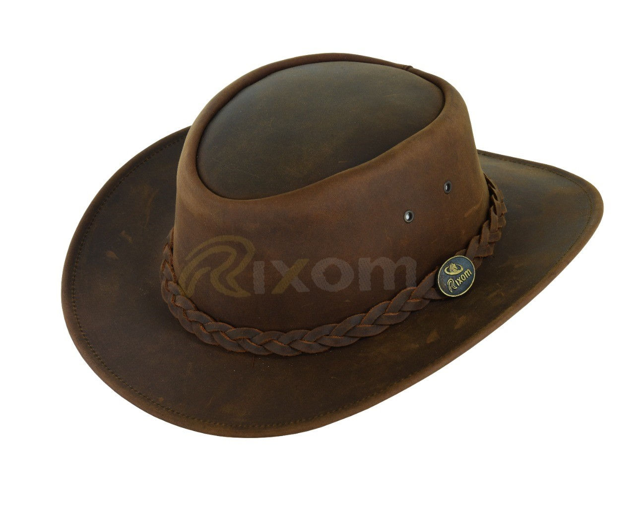 Crazy Horse Leather Hat