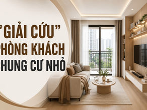 Phòng Khách Chung Cư Nhỏ
