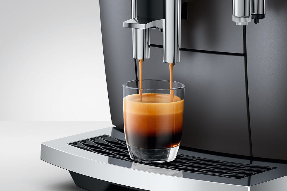 Thumbnail: Jura E10 Automatic Coffee Machine - Onyx Grey