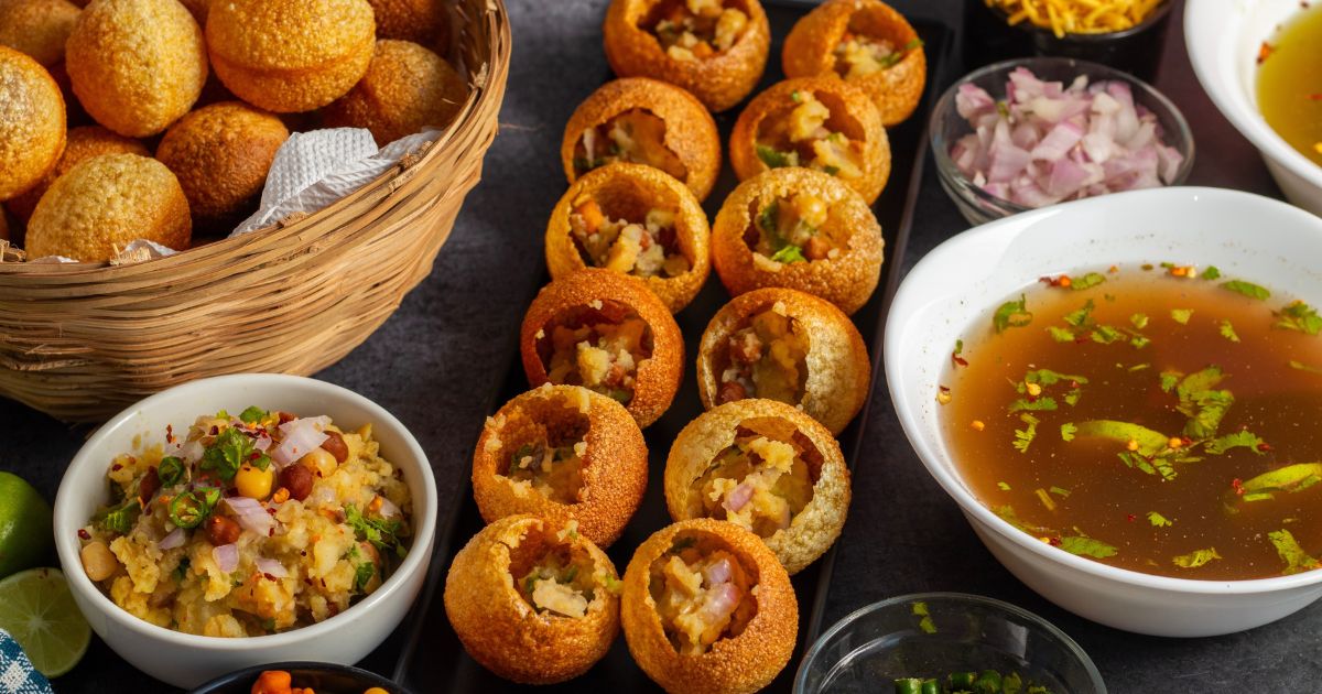 Arranged Food and Objects