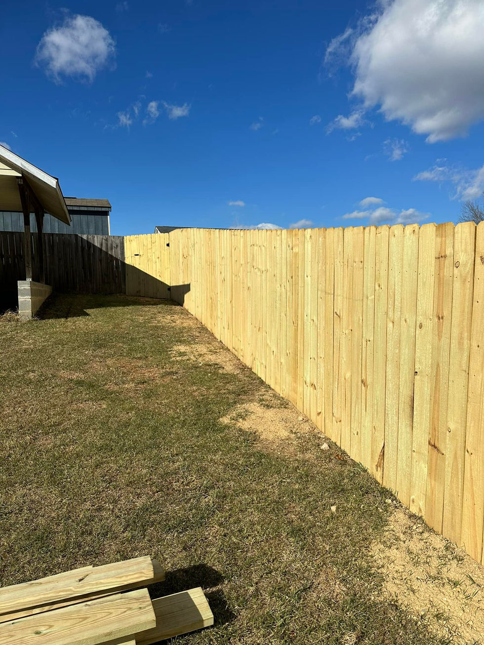 Fence install