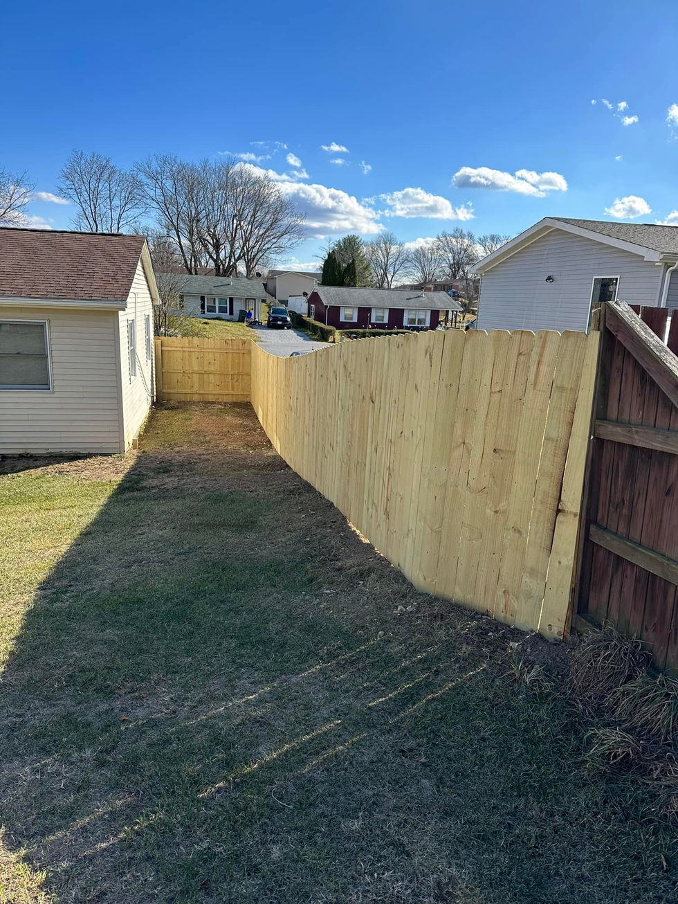 Fence install!